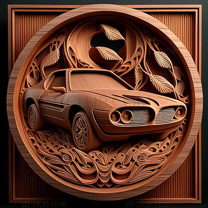 3D модель Alfa Romeo Montreal (STL)